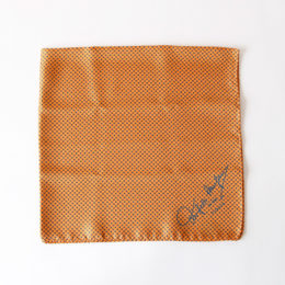 イエロ-オレンジ【別注】スカ-フ 65×65・画像