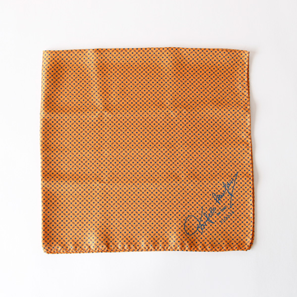 イエロ-オレンジ【別注】スカ-フ 65×65・画像