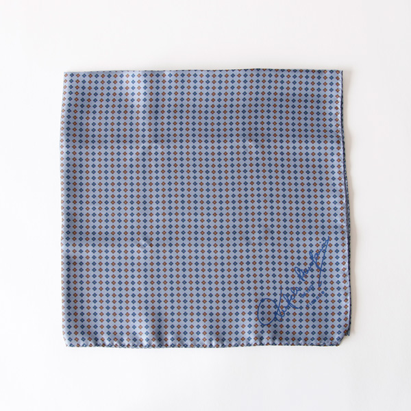 ブル-グレ-【別注】スカ-フ 65×65・画像