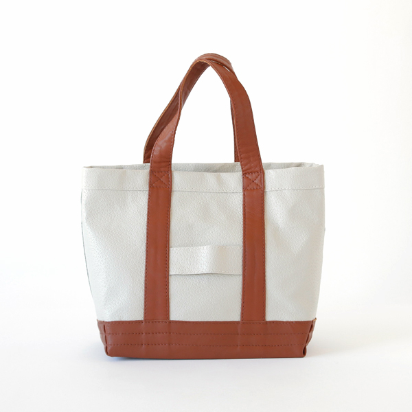 【別注】レザ- ミニ ト-ト AVORIO×CUOIO・画像