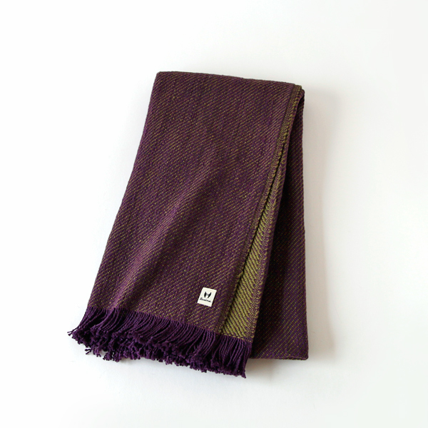 紫/グリ-ンBLANKETスト-ル・画像