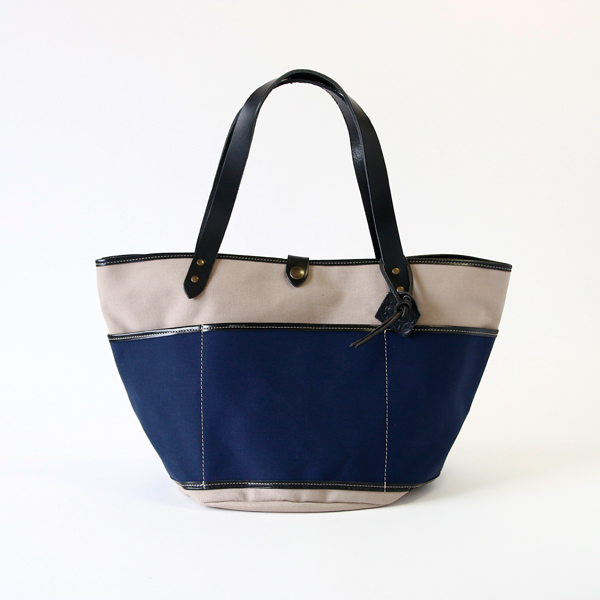 GARDEN BAG ROND（ガ-デンバッグロンド）GALET×NAVY・画像