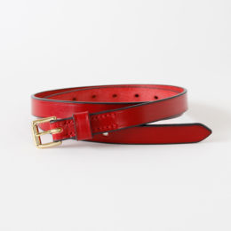 32ベルト 3/4 Roller buckle ／Red・画像