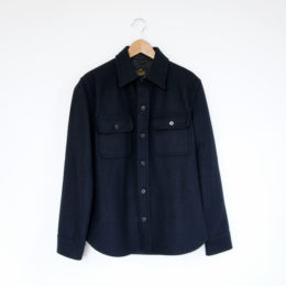 XLメンズ 24oz C.P.O.シャツジャケット NAVY・画像