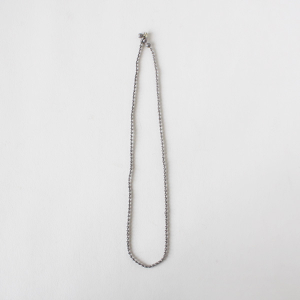 グレ-ネックレス Micro sphere silk MSS001・画像