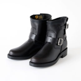 23.5エンジニアブ-ツ レディ-ス ブラック・画像