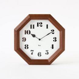 八角の時計・画像