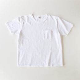 Mポケット付Tシャツ OFF/WHITE・画像