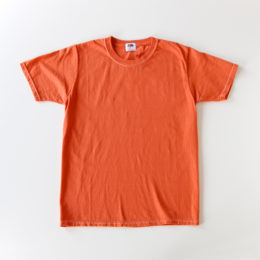 Mフル-ツ染めTシャツ アプリコット・画像