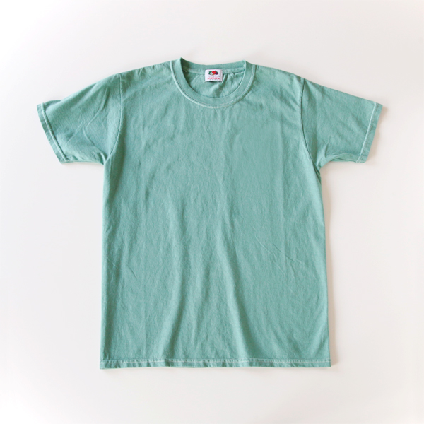Sフル-ツ染めTシャツ キウイ・画像