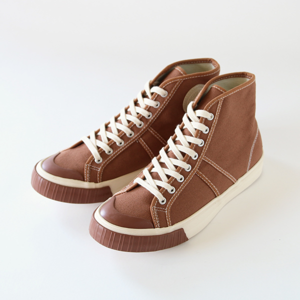 25cmハイカットスニ-カ- Brown・画像