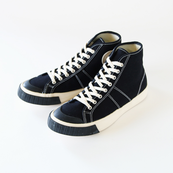 25cmハイカットスニ-カ- Black・画像