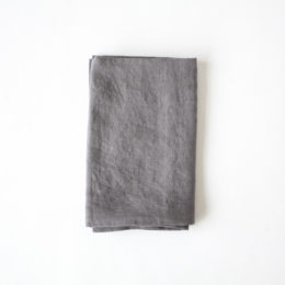 Dark grayリネンピロ-ケ-ス Regular Pillow cases・画像