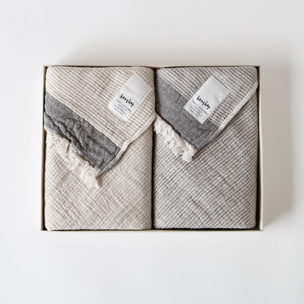 杢糸フェイスタオルセット・画像