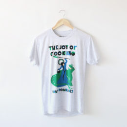 MTシャツ THE JOY OF COOKING-HEATHER WHITE・画像