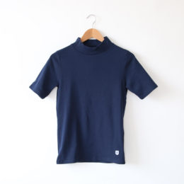 NavyLADIES カットソ- Mock Neck Tee・画像