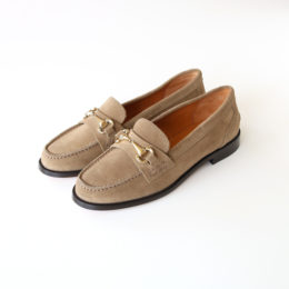 38.5ビットロ-ファ- スエ-ド ベ-ジュ・画像