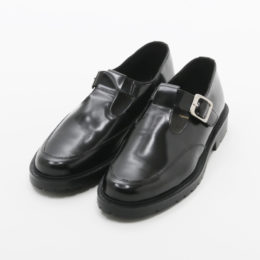 37Tストラップシュ-ズ DAISY/Black patent・画像