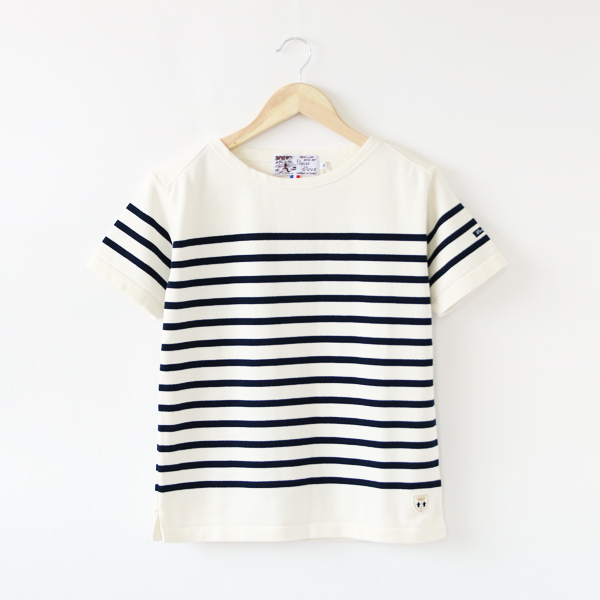 PURE/MARINE半袖ボ-ダ-カットソ- LAMANEUR・画像