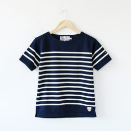 MARINE/PURE半袖ボ-ダ-カットソ- LAMANEUR・画像