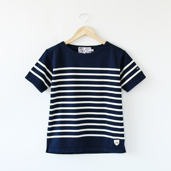 MARINE/PURE半袖ボ-ダ-カットソ- LAMANEUR・画像