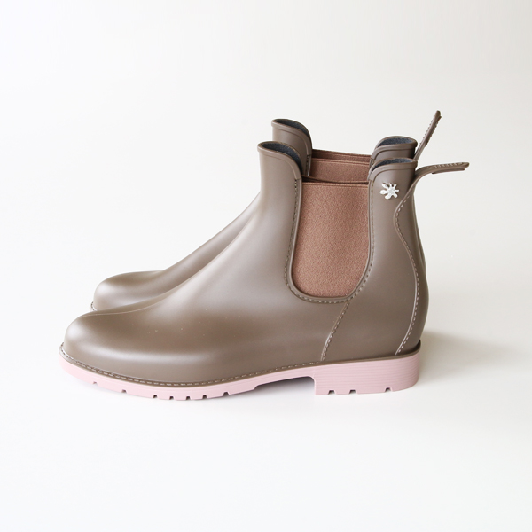 37JUMPY サイドゴアレインブ-ツ BEIGE・画像