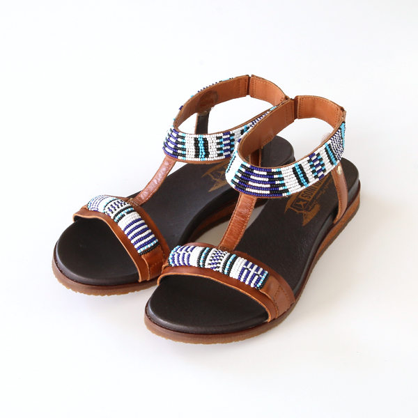 38ビ-ズサンダル 0897 BRAN/DY・画像