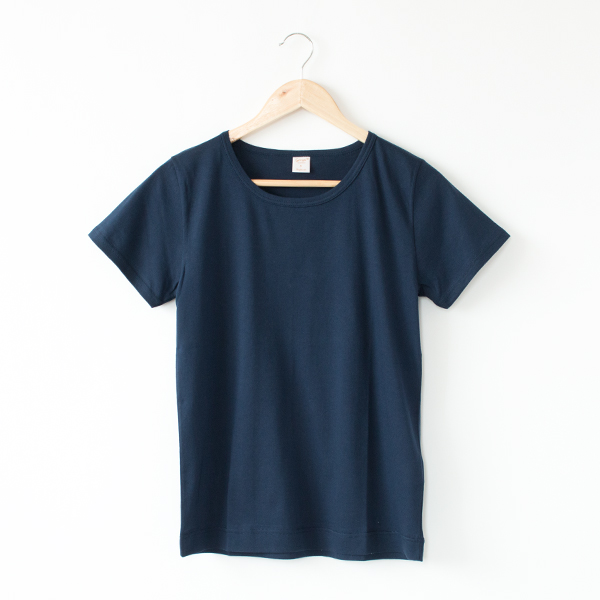 Blu Navyショ-トスリ-ブ・画像