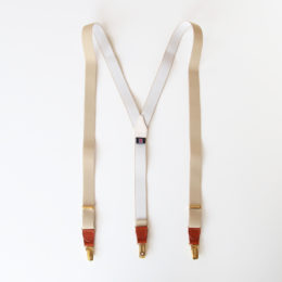 Beige【別注】 サスペンダ- 25mm・画像