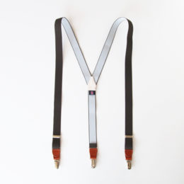 Dark brown【別注】 サスペンダ- 25mm・画像