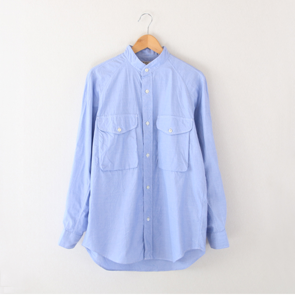 Sax Lメンズ Hairlineシャツ・画像