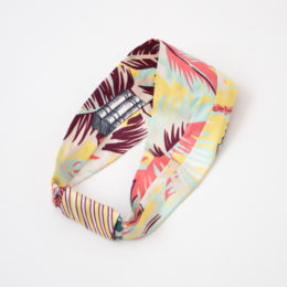 OLIVIERAシルクヘアバンド・画像